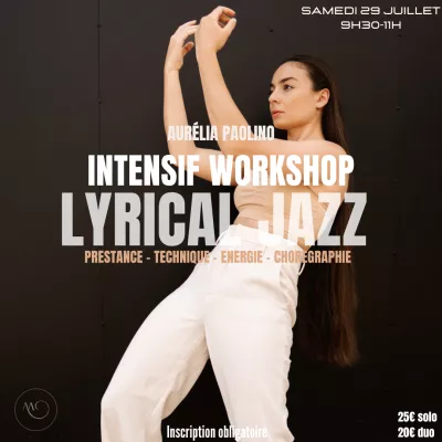 Illustration Intensif Workshop : Lyrical Jazz avec Aurélia Paolino