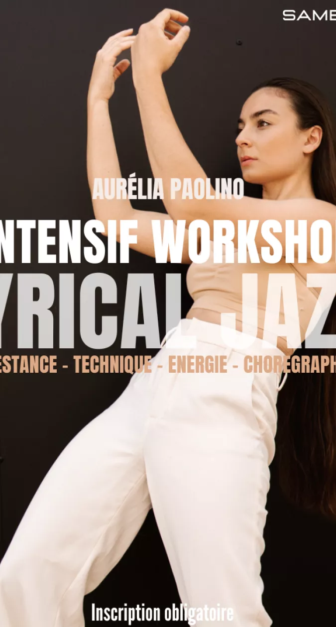 Illustration : Intensif Workshop : Lyrical Jazz avec Aurélia Paolino
