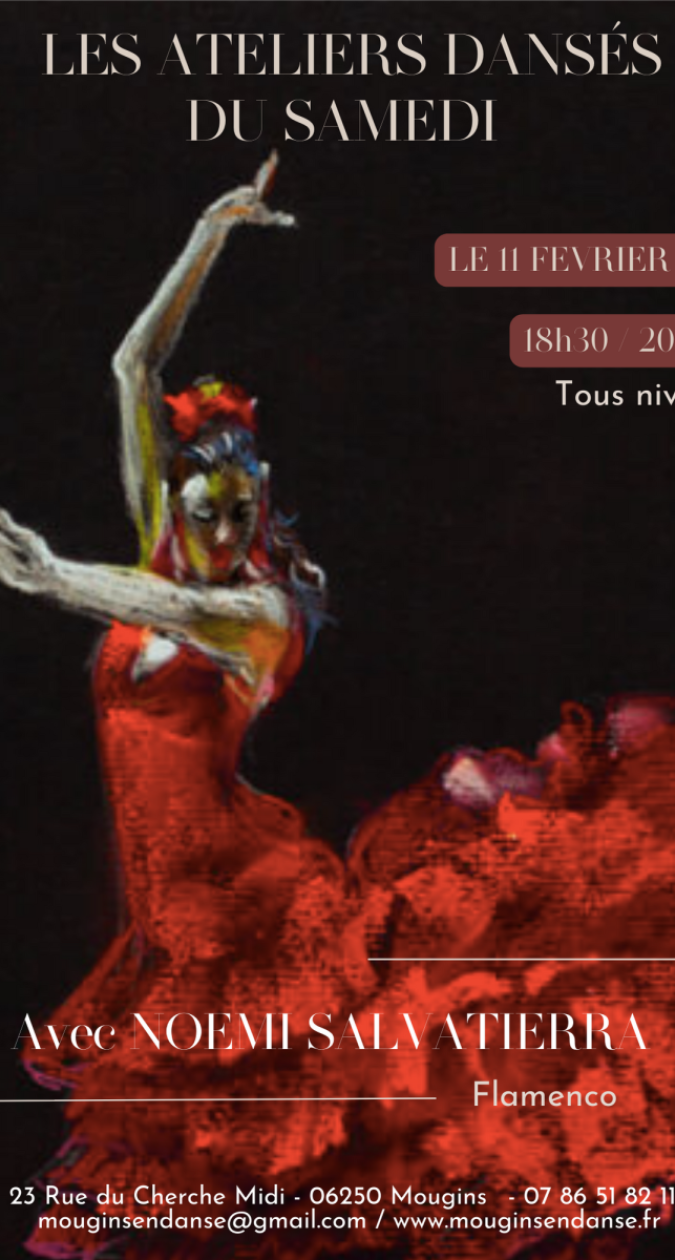 Illustration Atelier Dansé : À la découverte de la danse andalouse : le Flamenco