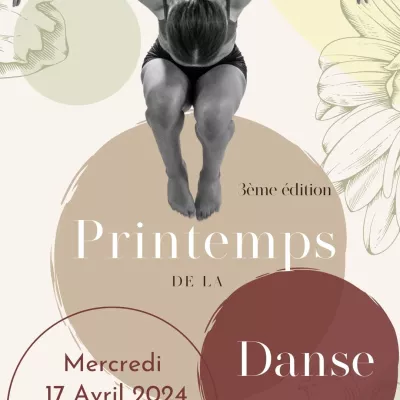 Illustration Printemps de la Danse : 3ème Édition avec le soutien de la ville de Mougins