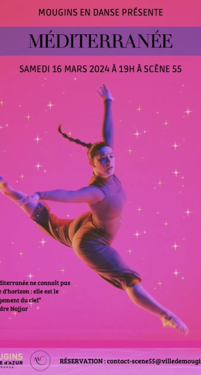 Illustration : PROJET MÉDITERRANÉE : Un pont dansé entre l'Italie et Mougins en Danse !