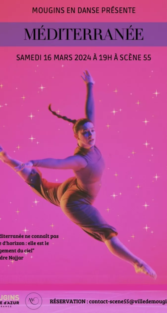 Illustration : PROJET MÉDITERRANÉE : Un pont dansé entre l'Italie et Mougins en Danse !