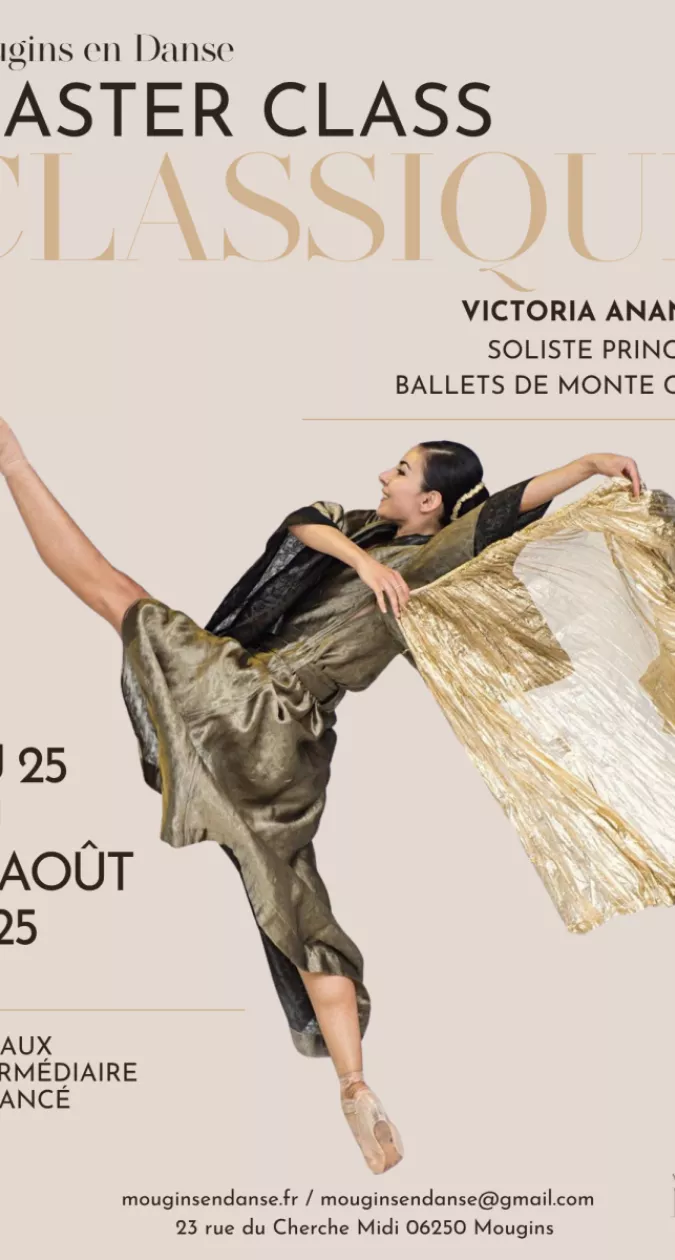 Illustration : Stage de danse Classique avec Victoria Ananyan