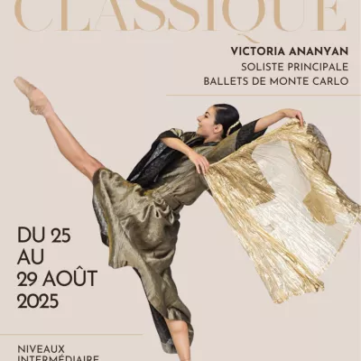 Illustration Stage de danse Classique avec Victoria Ananyan