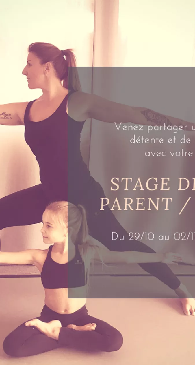 Illustration : Stage Yoga Parent / Enfant